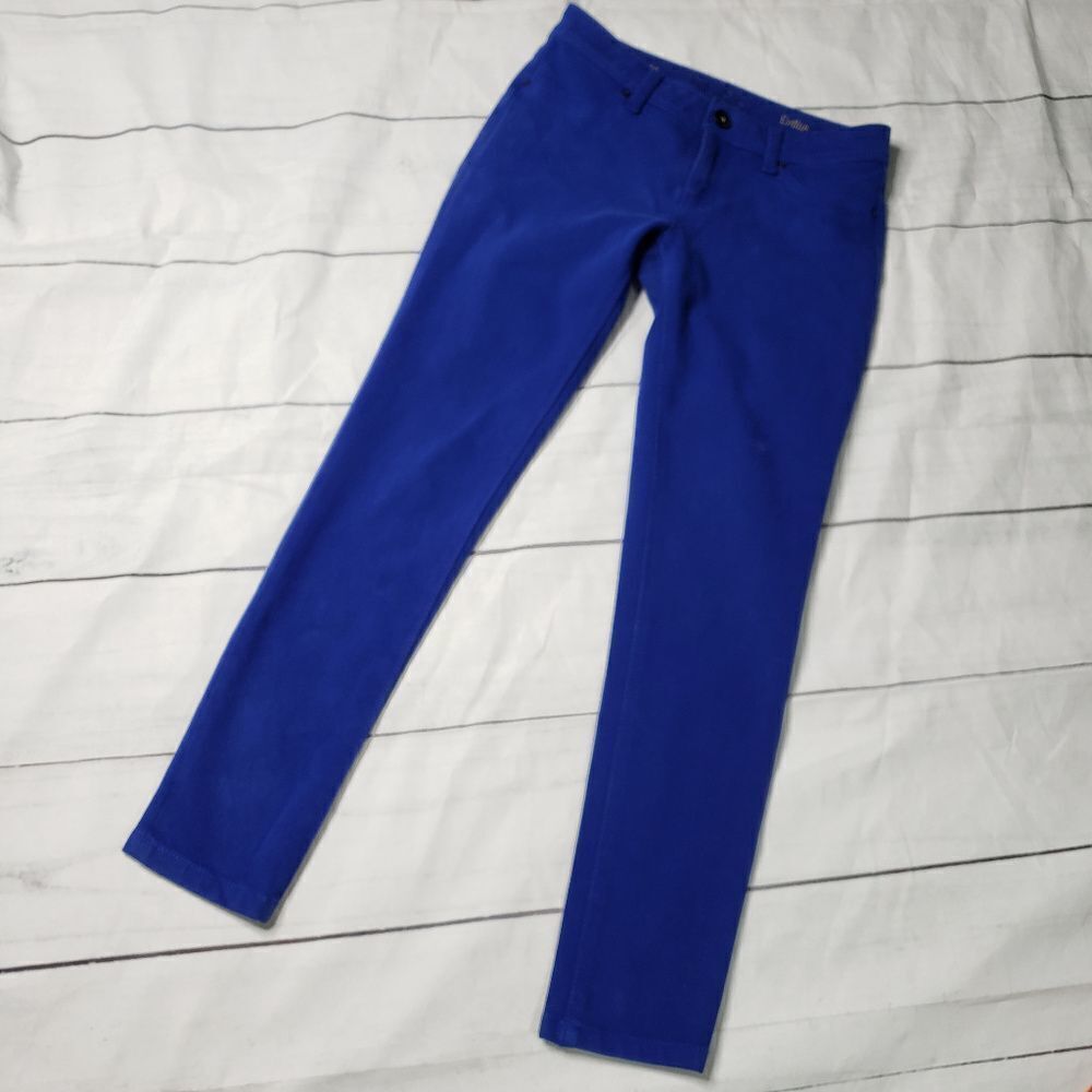 DL1961 Emma legging 26 curacao blue denim